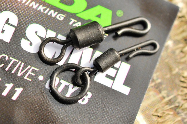 Korda PTFE Coated QC Ring Swivel