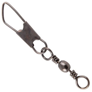 Mustad Barrel Swivel with Safety Snap