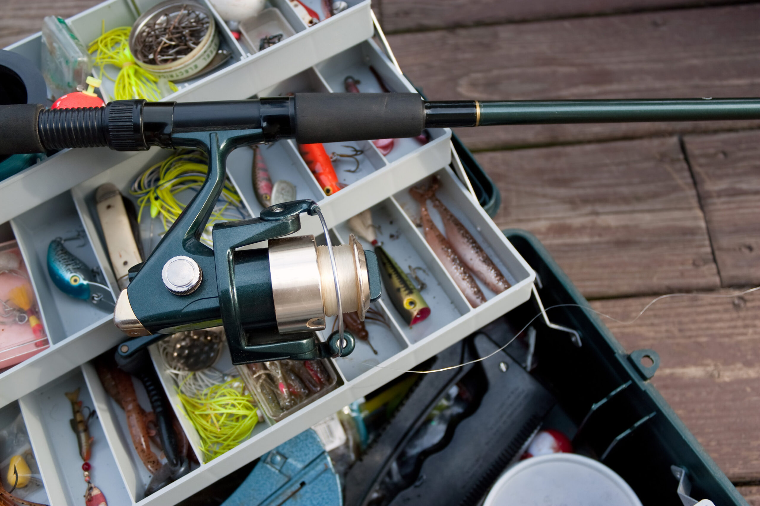 Fishing tackle in Shepperton